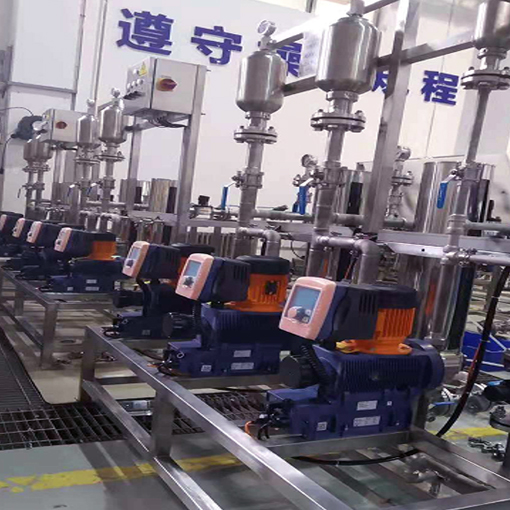 污水廠計量泵案例